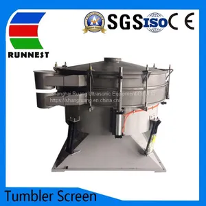 High Efficiency Circular Rotary Vibrating Screen Machine for Screening Powder or Grain thumbnail-1