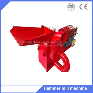 Grain Stalk 2.2kw Hammer Mill Crusher Machine From China Supplier thumbnail-1