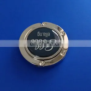 Restaurant Metal Purse Hanger With Custom Logo thumbnail-1
