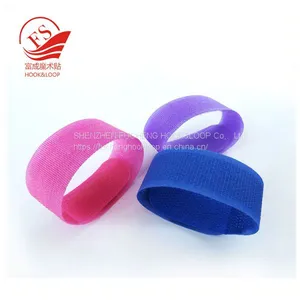 Straight Hook and Loop Cable Tie With Printed Logo thumbnail-2
