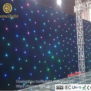 RGB Skylighting Star Curtain for Wedding Backdrop Led Star Curtain thumbnail-1