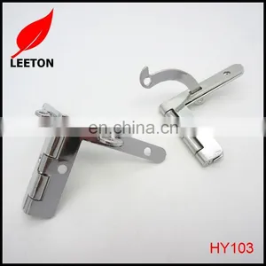 Shiny Nickel Quadrant Box Hinge thumbnail-4