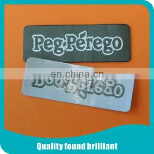 High Density Woven Heat Transfer Labels With Metallice Yarn thumbnail-2