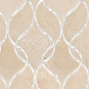 Stylish New Mosaic Waterjet Cut Mosaic for Bathroom thumbnail-5