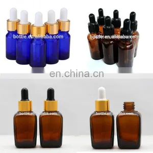 Manufacturer Empty Refillable Essential Oil Glass Pipette Bottle With Eye Dropper thumbnail-1