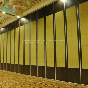 Chile Hotel Movable Partition Wall Acoustic Wooden Hanging Folding Partition Wall With Variety Color thumbnail-4