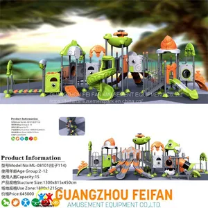 Plastic Outdoor Playground thumbnail-3