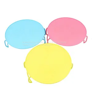 3 Colors Microwave Insert Plastic Stand Multifunction Kitchen Plate Rack Plastic Stacker Lid + Cooling Rack Kitchen Tool 892916 thumbnail-4