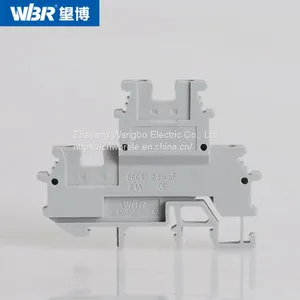 Multi Conductors Two Layer Screw UK Terminal Block MBKKB2.5 thumbnail-2