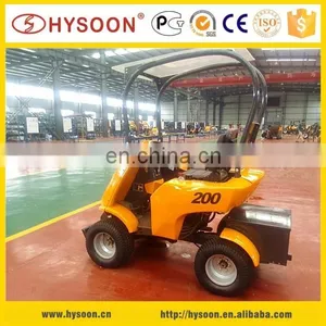 HYSOON Electric Motor Mini Loader HY200E thumbnail-3
