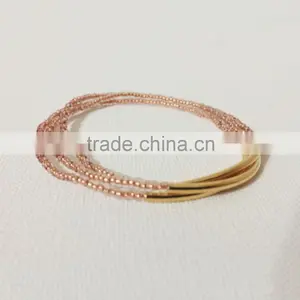Black Seed Bead Wrap Bracelet for Girl thumbnail-5