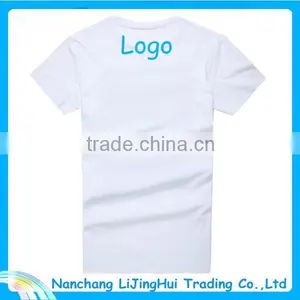 2015 Popular Design Wholesale Custom Slim Fit Blank T-shirt thumbnail-2