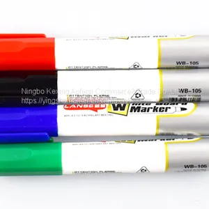 Colored Large Ink Supply Erasable Whiteboard Pen thumbnail-3