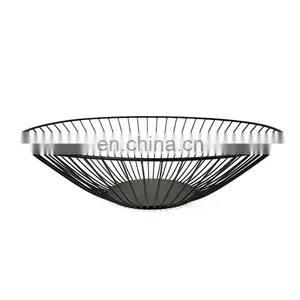 Vegetable Round Simple Metal Stylish Fruit Basket For Dining Table Home Decoration thumbnail-1