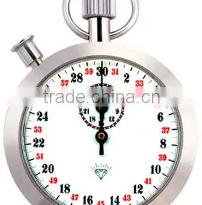 Stainless Mechanical Stopwatch, Stainless Stop Watch With Different Designs thumbnail-5