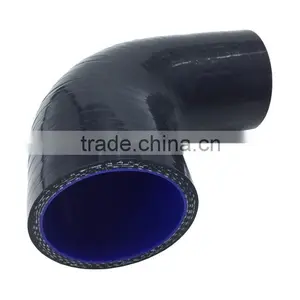 Universal 90 Degree Elbow Silicone Engine Air Intake Hose thumbnail-3