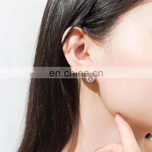 Creative Design S925 Yellow Cubic Zircon Orange Shaped Stud Earring Multi Color Crystal Gemstone Lemon Shape Drop Earring thumbnail-3