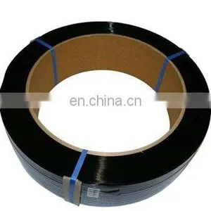 Colorful Strong Tension Green Embossed Plastic PET Strap Roll Polyester Pallet Strapping Belt for Cargo Packing thumbnail-2