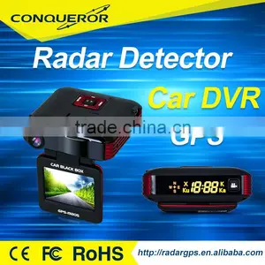 HD 1080P DVR Car Radar Detector With Hidden Car Camera Ambarella A7 Night Vision With Radar Speed Alarm thumbnail-1