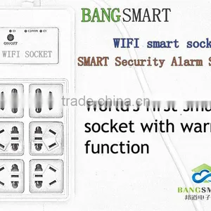 APP Remote Control 3 Outlets 6 Plugs Extension Home Alarm Smart WiFi Power Socket Compatible With 16pcs 315Mhz OR 433Mhz Sensors thumbnail-3