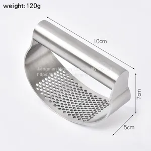 100% Stainless Steel Garlic Press Rocker, Garlic Rocker Crusher Garlic Chopper Mincer Press thumbnail-3
