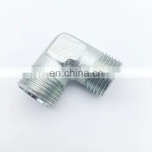 OEM Adapter Hose Fitting 90 Degree Elbow Bsp Male 60 Degree Seat to Bsp Male O-Ring Adjustable Stud for 1bg9-Og Hydraulic thumbnail-3