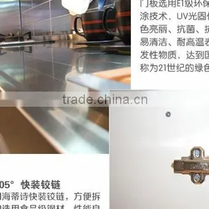 Nice Quality High Glossy White Kitchen Cabinet( CDY-S798) thumbnail-5