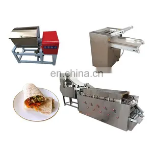 Fully Automatic Tortilla Forming Baking Producing Line Pita Arabic Bread Making Machine thumbnail-1