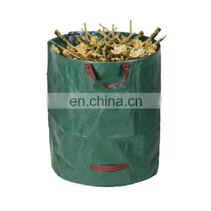 300L Flexible PVC Tarpaulin Garden Waste Rubbish Bag for Leaves thumbnail-1