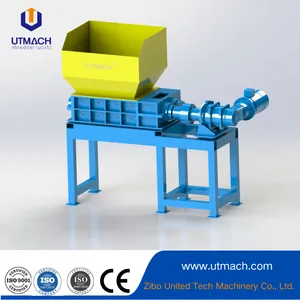 Continuous-feed Capable and Ow-speed/high-power Double Shaft Shredder thumbnail-1