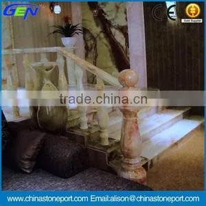 High Quality Royal House Decoration Onyx Stair Covers thumbnail-1