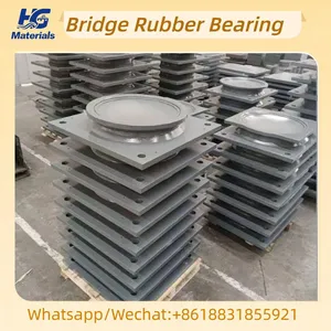 Laminated Rubber Bearing for Bridge / Bridge Elastomeric Laminated Rubber Bearing Pad thumbnail-4