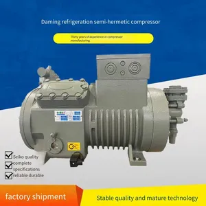 Scientific Research Cold Storage, Borun Refrigeration Low-temperature Cold Storage Unit, 15 Hp, 4yg-15.2, Aesthetically Pleasing Cold Storage Compressor Unit With an Aesthetically Pleasing Appearance thumbnail-5