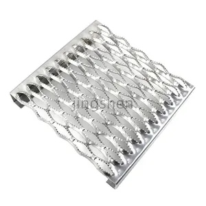 Aluminum Punching Board Round Perforated Metal Sheet Mesh Crocodile Mouth Anti-slip Plate thumbnail-3