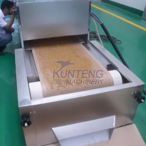 Sweet Potato Vegetable Tunnel Microwave Drying Oven Food Sterilization Dryer Machine EPC thumbnail-3