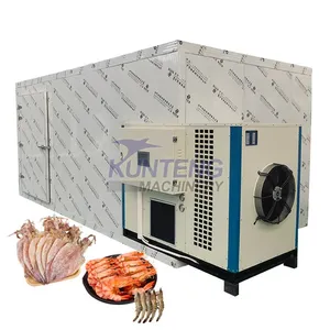 1-10T Electric Heating Meat and Seafood Dryer Shrimp and Crab Shells Chicken Bones Dehydration Drying Machine Equipment EPC thumbnail-1