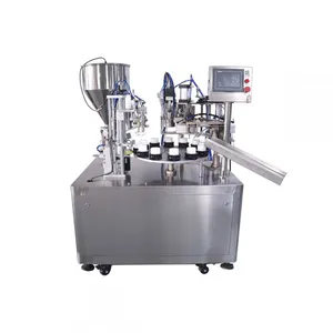 Automatic Ultrasonic Filling and Sealing Machine for Facial Cleanser Toothpaste Aluminum-Plastic Laminate Tubes Packaging thumbnail-2