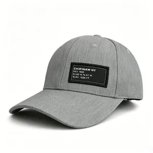 Premium Quality High-end 5 Panels Custom Baseball Caps Multiple Colors Thick 100% Cotton Custom Baseball Caps With Your Logo thumbnail-5