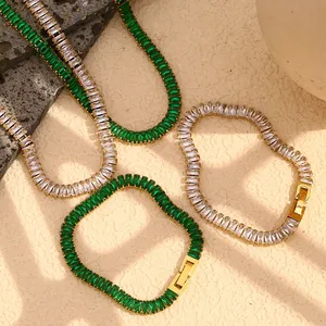 Stainless Steel Curb Chain Bracelet 8mm Link Width 20cm Length Factory Direct Price thumbnail-2
