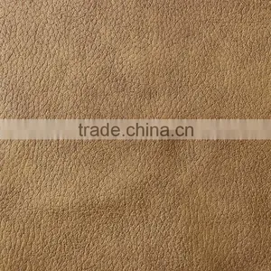Bright Leather-look Embossed Sofa Fabric With Nonwoven Back/PVC Quality Choice thumbnail-4
