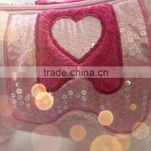 Wholesale Colorful Plush Stuffed Horse Toy Bag With Fancy Bridle and Saddle for Girl Gift thumbnail-3