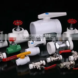 High Quality PPR Pipe Fittings 20-63mm Double Union Ball Valve thumbnail-3