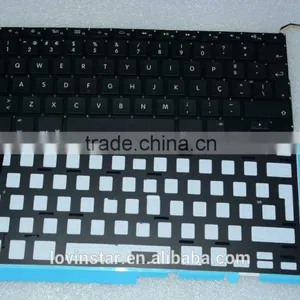 Portuguese Design Laptop Keyboard Replacement LED Backlight Lighting For Macbook Pro A1286 2008-2012 thumbnail-4