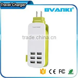 2016 New OEM High Quality Factory 6 Port Usb Charger for Iphone 7 US EU UK AU Plug Charger With Multi USB Wall Charger thumbnail-2
