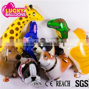 China Mylar Balloons EN71approved Walking Pet Animal Shaped Mylar Balloon thumbnail-1