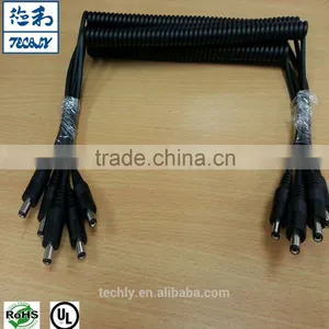 TPE Spring Cable 2C With Both End DC5.5x2.1 Extension Power Cable thumbnail-6