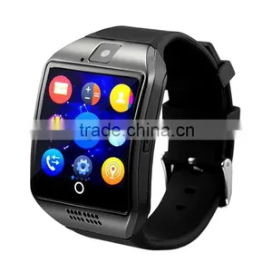 Witmood 2016 Men's NFC Smart Watch Q18 Arc Clock With Sim Card Bluetooth Connection for Iphone Android Phone Smartwatch Quality Choice thumbnail-2