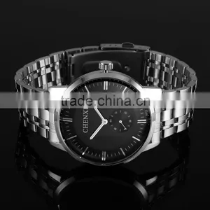 Relogios Masculino Steel Quartz Watch Men, Men Dress Watch WA060 thumbnail-4