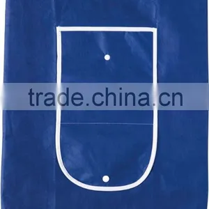Foldable pp Woven Shopping Bag With Buttons Closure thumbnail-1