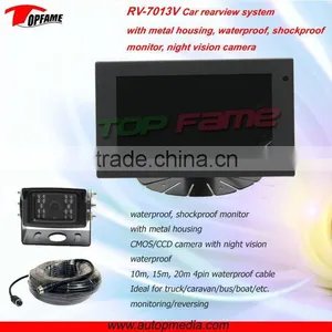 RV-7013V Car Reverse Video System With 7 Inch LCD Monitor thumbnail-1